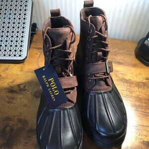 Polo Ralph Lauren Oslo Leather Boots - 10.5D